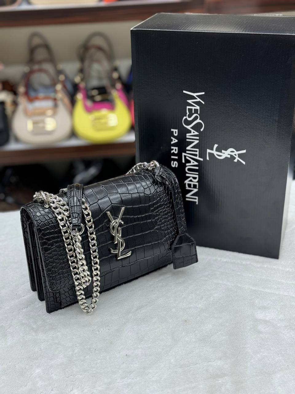 - Sunset Bag (Leather-Gold)