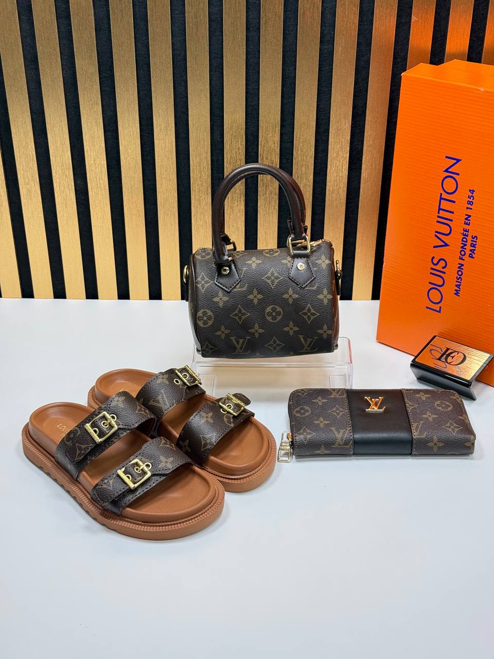 Speedy Bag, Slipper and Wallet