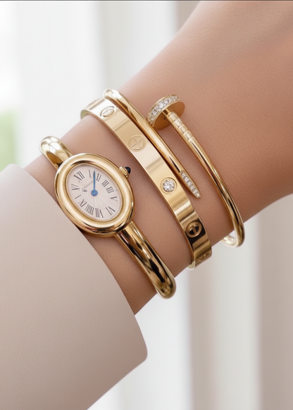 CRTR Watch&Bracelet Set