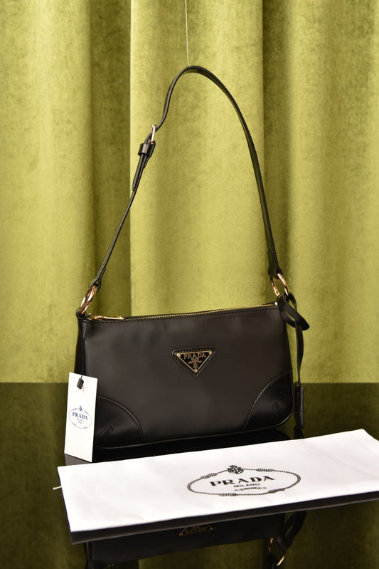 PR  Re-Edition 2002 Nylon Brushed Shoulder Bag