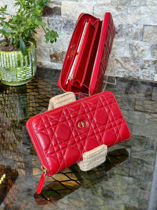 CDLeather Wallet (Red)