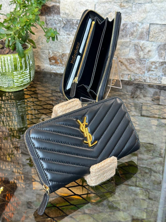 YS Leather Wallet (Black)
