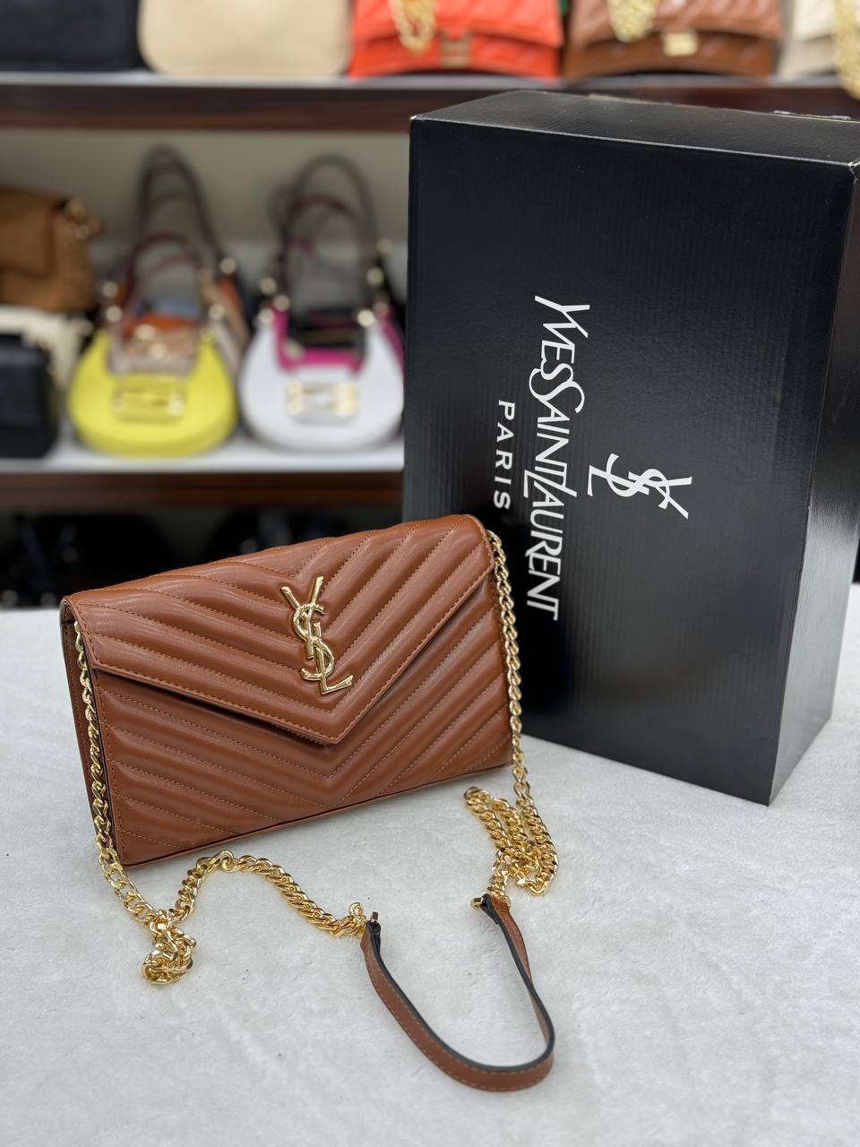 - Quilted Shoulder Bag