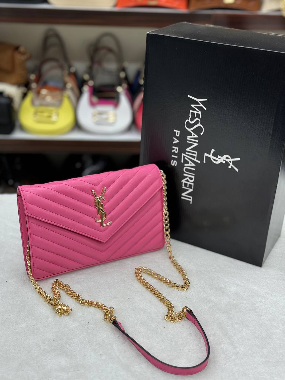 - Quilted Shoulder Bag