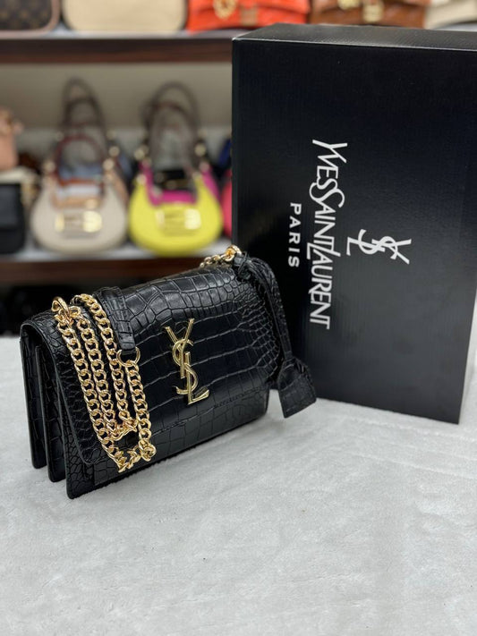 -  Sunset Bag (Leather-Gold)