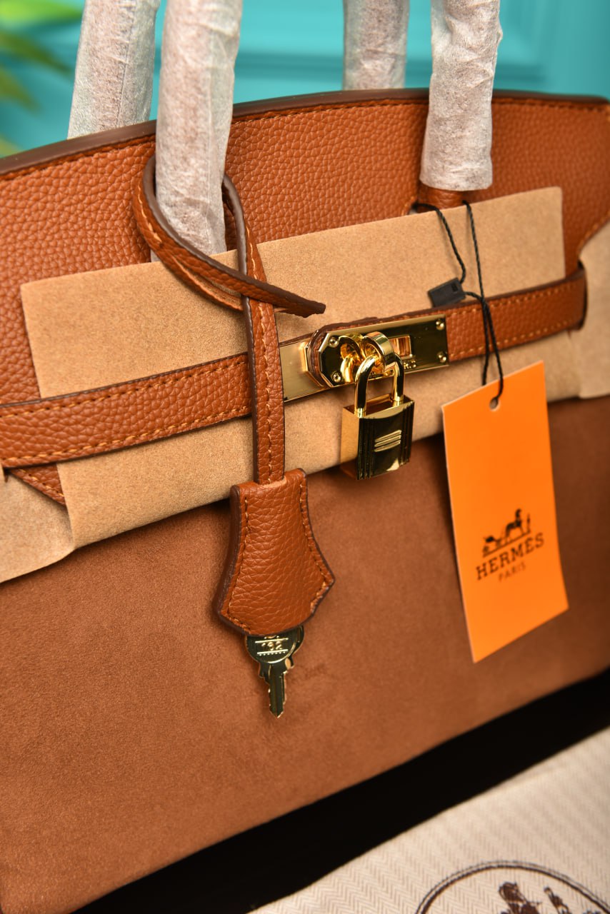 - The Birkin 25’ Suede