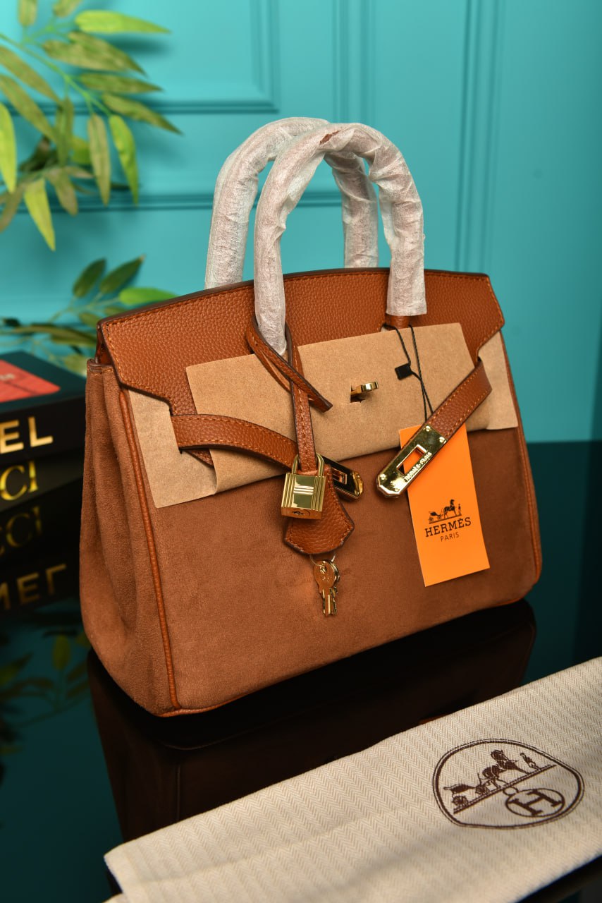 - The Birkin 25’ Suede