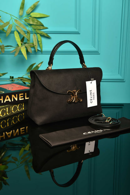 CLN Medium Nino Bag in Supple Grained