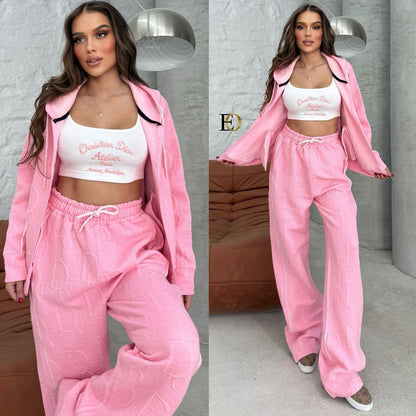 CD Brushed Fabric 3-Piece Sports Set