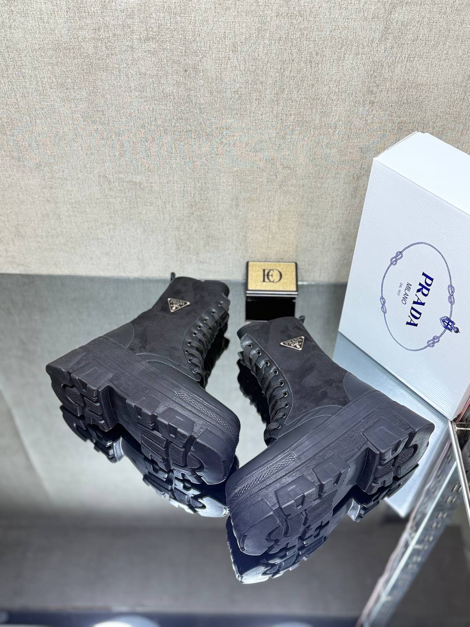 Bag and Leather Boot