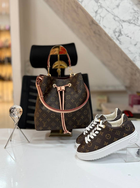 Bag and  Sneakers