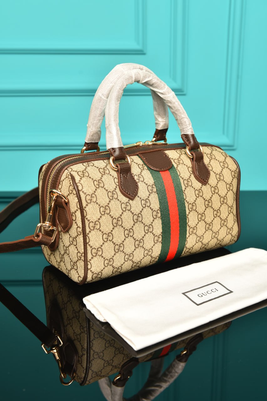 Ophidia Medium Boston Bag