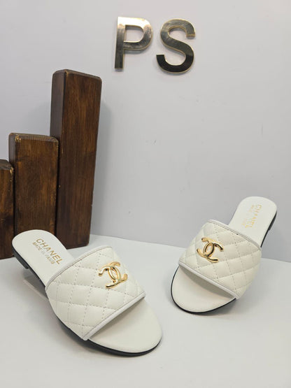 CH Bag and Slipper (White)