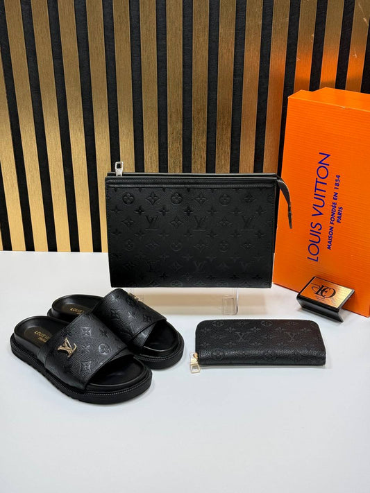 Bag, Slipper and Wallet