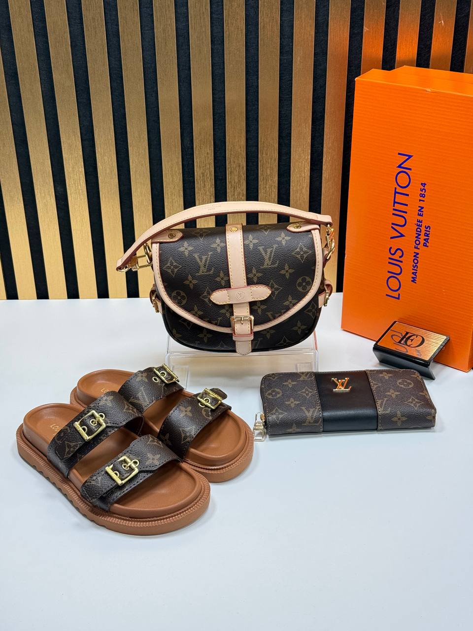 Bag, Shoes and Wallet